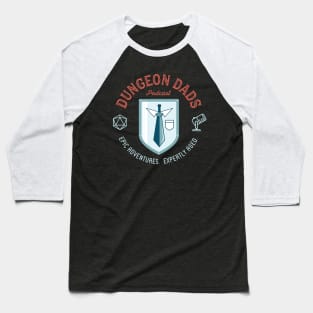 Dungeon Dads Logo (dark) Baseball T-Shirt